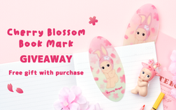 【GIVEAWAY】 Sonny Angel  Cherry Book mark - Hanami Edition -