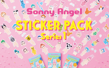 【NEW】Sonny Angel STICKER PACK Series 1
